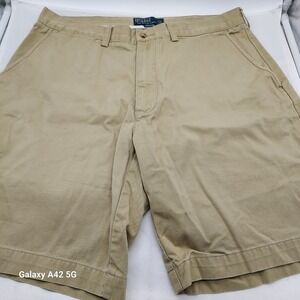 Polo Ralph Lauren Classic Polo Chino Prospect Shorts Tan Mens Size 35